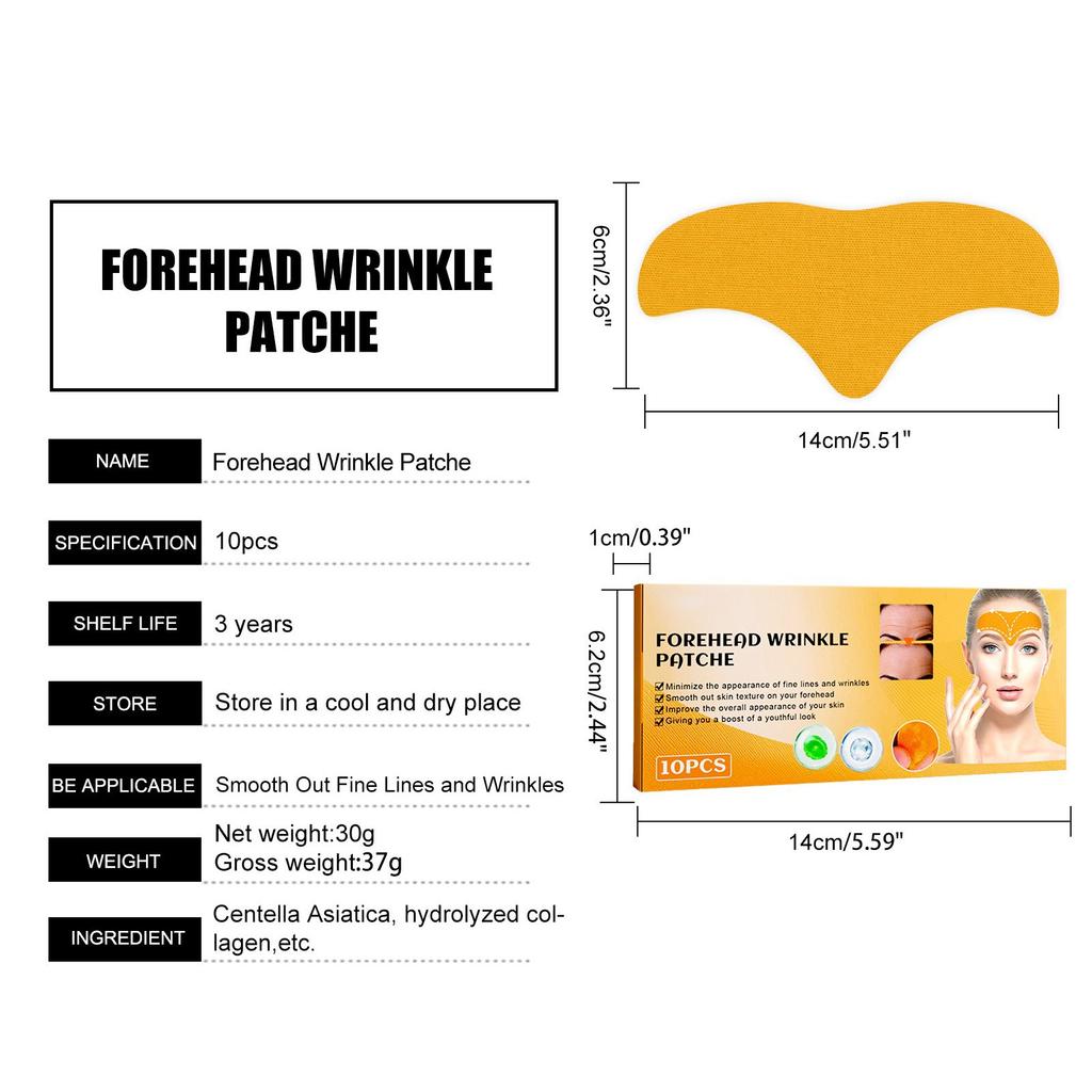 Forehead Wrinkle Patch Is Suitable For Smoothing Fine Lines And Wrinkles