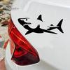 Светоотражающая автомобильная наклейка "Акула"