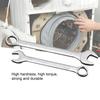6-18mm Wrench Good Hardenability Anti-corrosion Hand Tools Open End Ratchet Combination Wrench