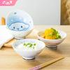 Sanrio Куроми Почакко 5-дюймовая рисовая миска Здоровая керамика Кавайная коническая миска Домашняя детская миска для еды Термостойкая посуда