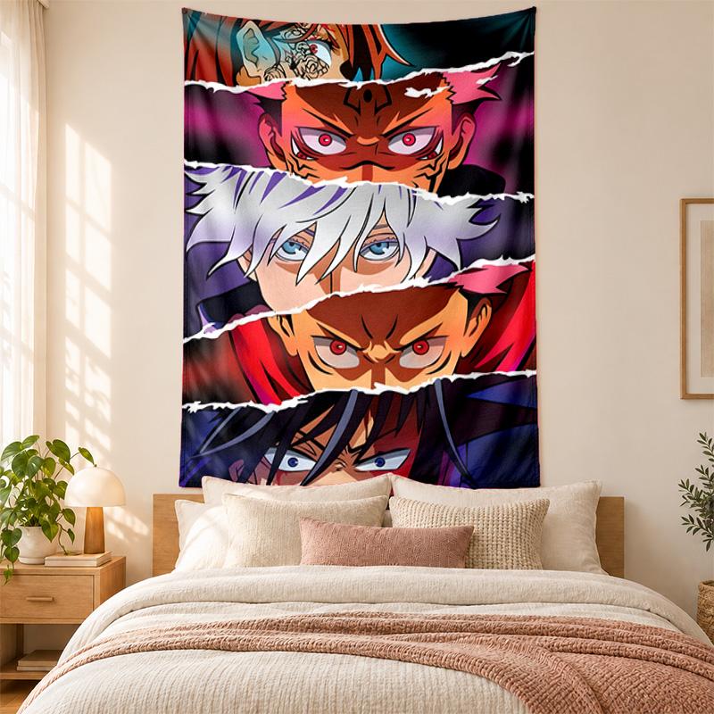 Jujutsu Kaisen Tapestry highquality for decorating living room bedroom dorm walls ideal as bedroom wallart orholiday gift
