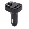 Автомобильный Bluetooth FM-передатчик с микрофоном для громкой связи, MP3-плеер для смартфонов