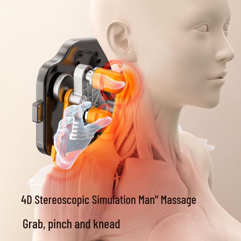AUX Multifunction Neck and Shoulder Massager CN plug (adapter included)