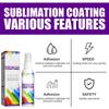 100ml Sublimation Coating Spray for T Shirts Carton Heat Transfer Wear Resistant Anti Stain Multi