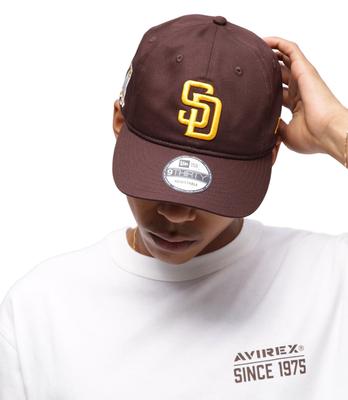 Кепка New Era San Diego Padres F, Мужская, 050, Коричневая, 783-5274018