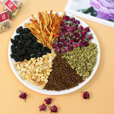 Премиальный чай с яблоком, розой, листьями лотоса и цветками розы, шелковицей, 5 г*20 пакетиков