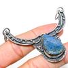 Natural Sodalite Gemstone Handmade 925 Sterling Silver Pendant 2.36" G1M32