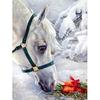 DIY 5D Diamond Painting Horse Animal Mosaic Full Round Drill Diamond Embroidery