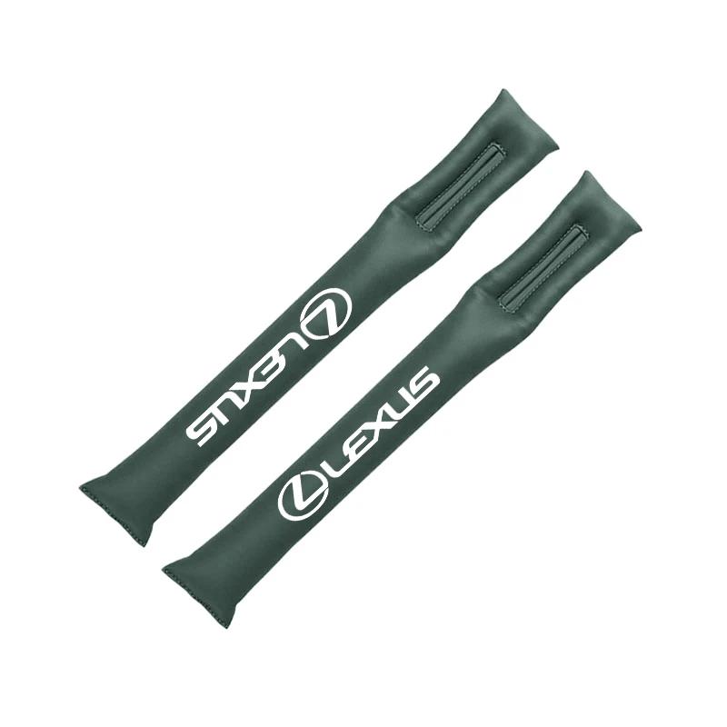 AAPN1 Car Seat Gap Filler Strip Soft Pads Leather Car Styling Spacer For Lexus LS LC IS350 ES300 GS350 CT200h GX460 LX570 RX500h NX300