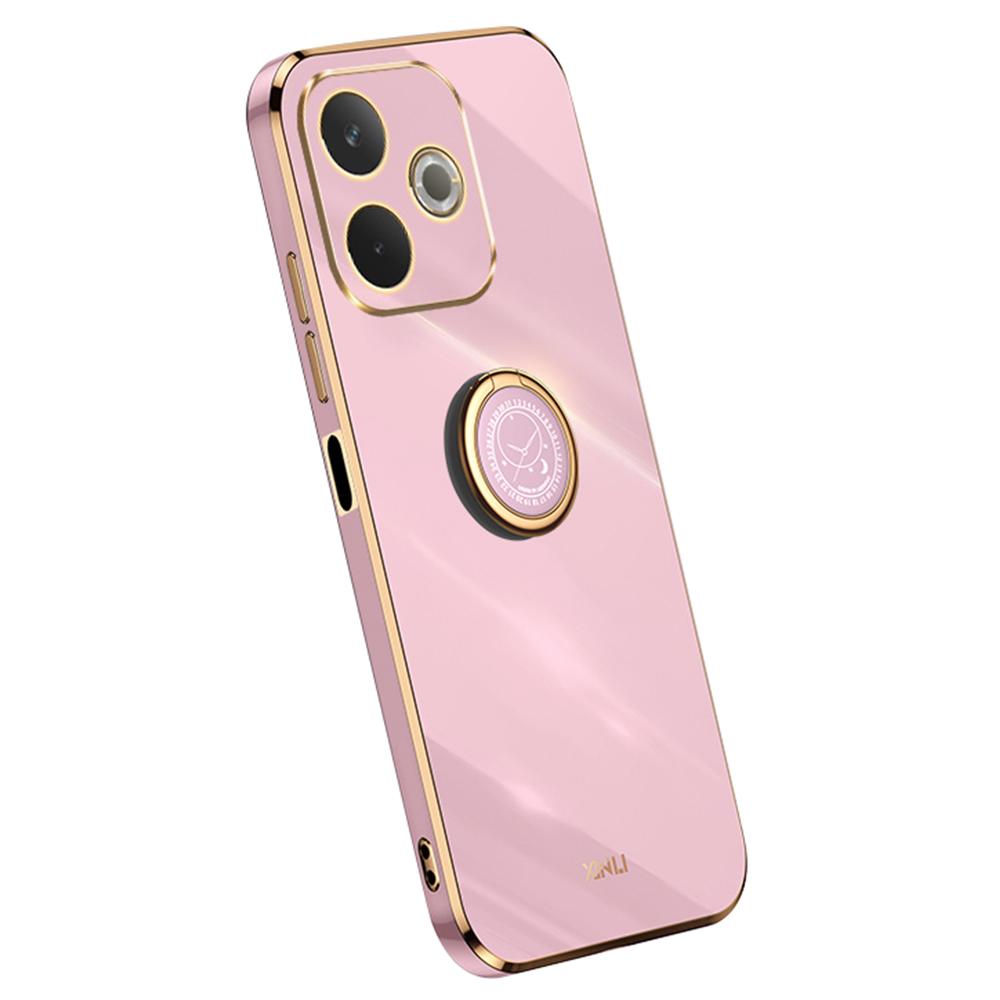 XINLI For Oppo A5 Pro 4G (Global)/5G (Global)/A5 Energy 5G (China) Case Ring Kickstand Electroplating TPU Phone Cover