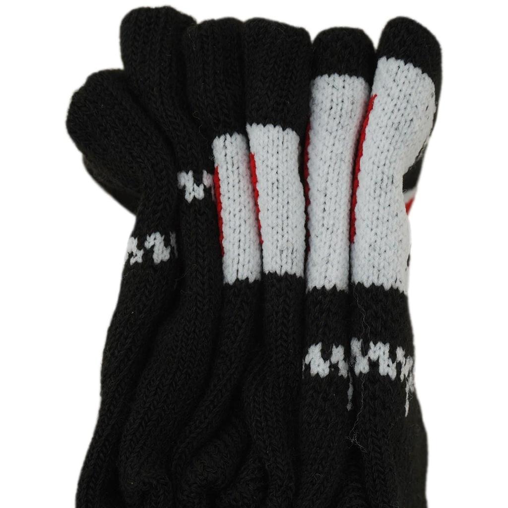 Champion Socks Antibacterial and 3 Socks (3-Pair Set), Odor-Resistant, Non-Pile, Five-Toe, Designs, One-Point Logo, Quarter-Length (CMSCV202-090-M)