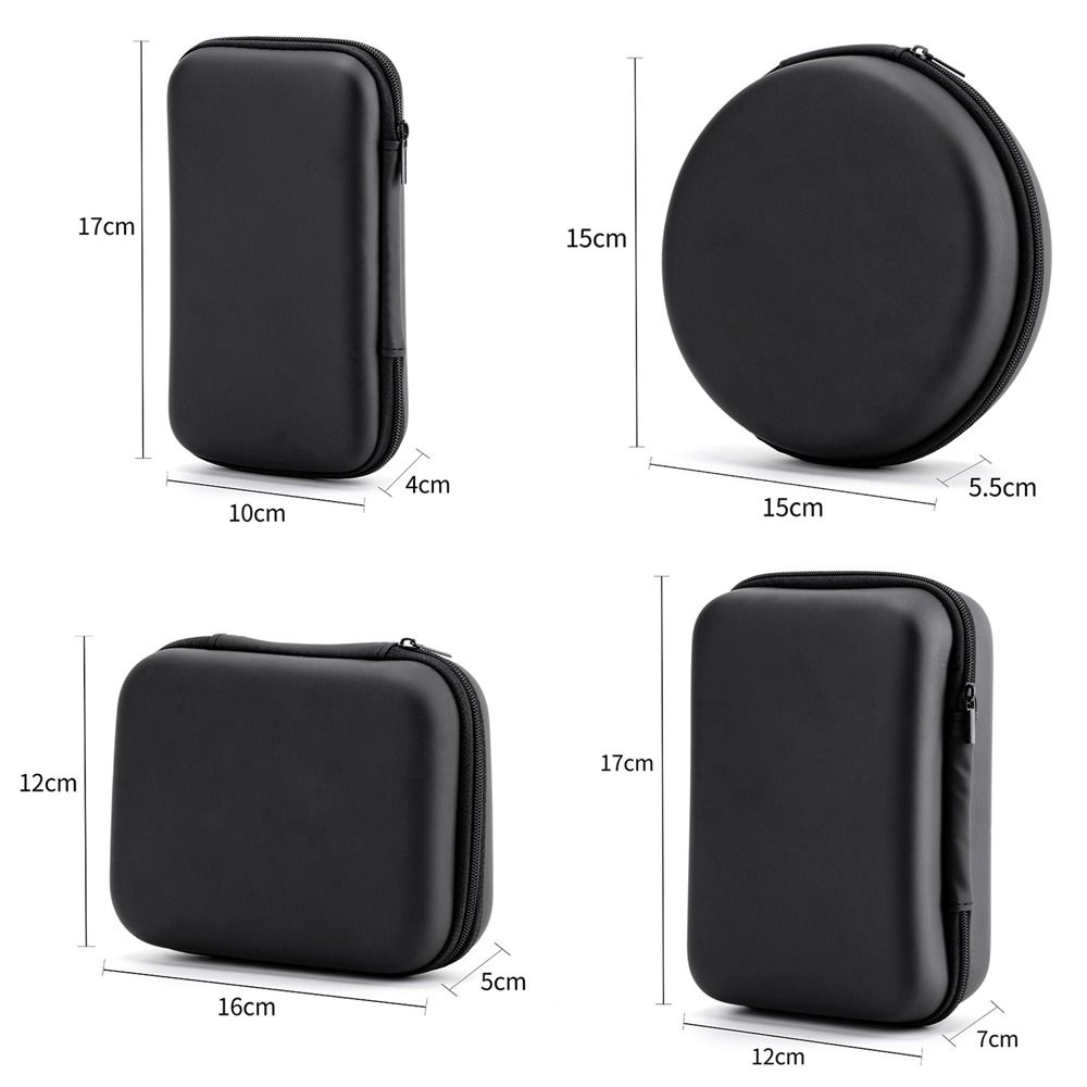 Mini Zipper Earphone Case Portable Pouch Carrying Bag New EVA Storage Box for Earphone