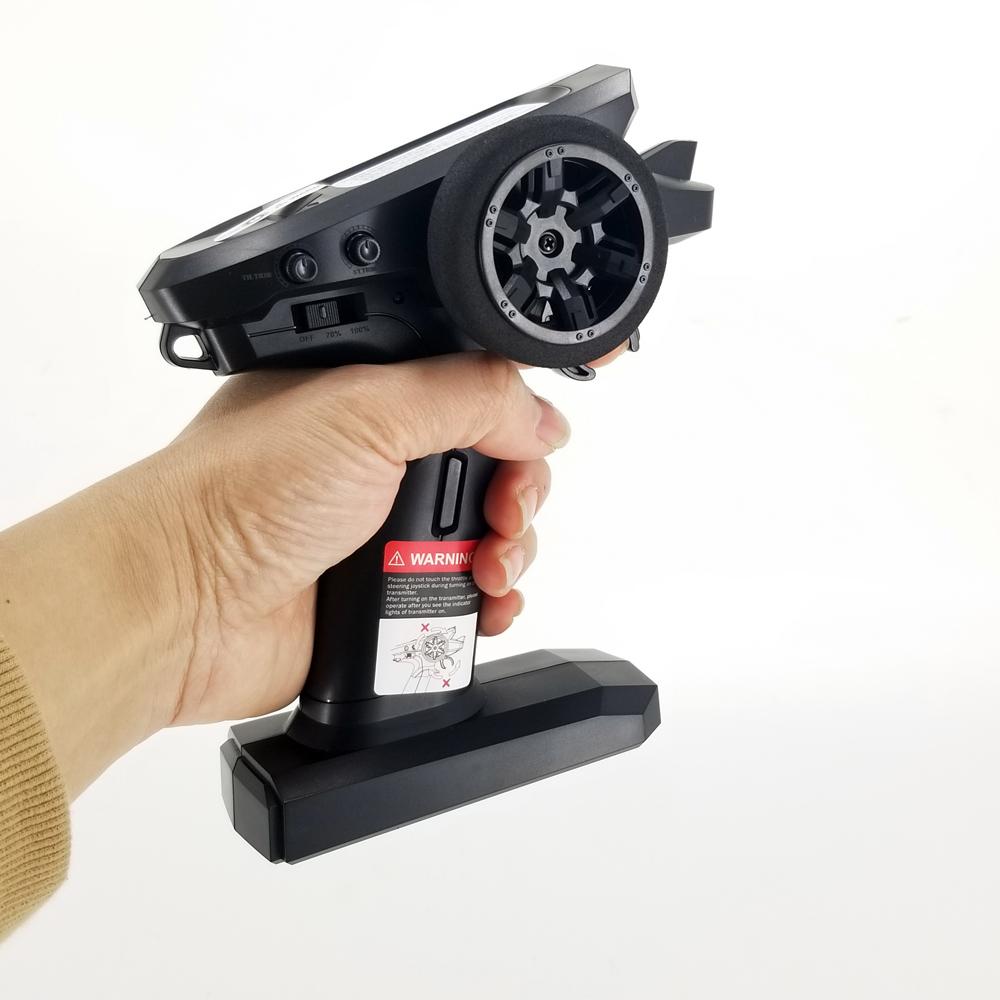 3-Channel 2.4GHz Transmitter & Receiver 120m MJX Hyper Go Controller For 16207 16208 14301 14210 Wltoys 124017 Brushless RC Car