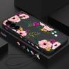 Чехол из мягкого ТПУ с принтом пионов для Samsung Galaxy S25 S22 S23 S24 Ultra S24 FE A56 A55 A53 A54 A35 A15 A16 A36 5G