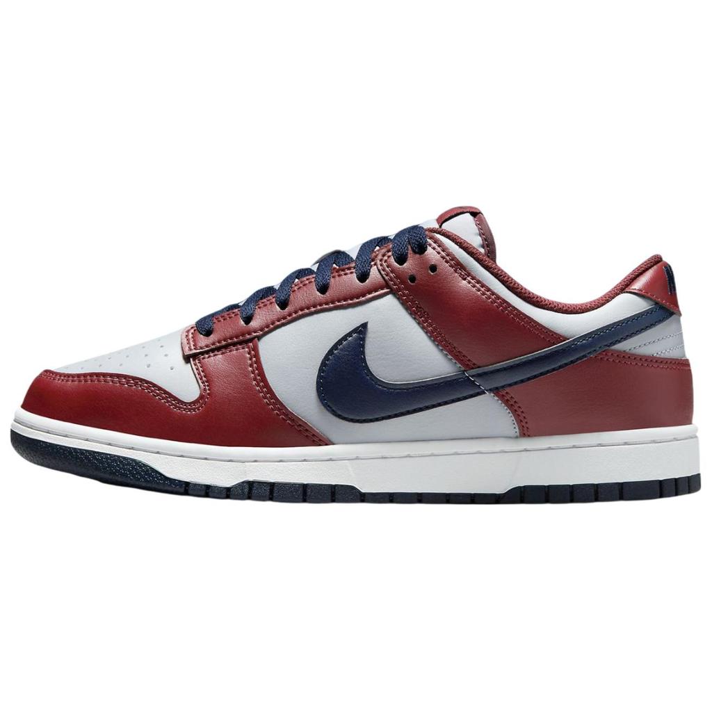 New Nike Dunk Anti Slip Wear Resistant Low Top Skateboard Shoes Unisex Gray Red HF5441-003