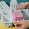 3D Волшебный куб/Форма дивана 6-ячеистая Силиконовая форма для выпечки муссовых тортов (Без BPA, без сертификата FDA)
