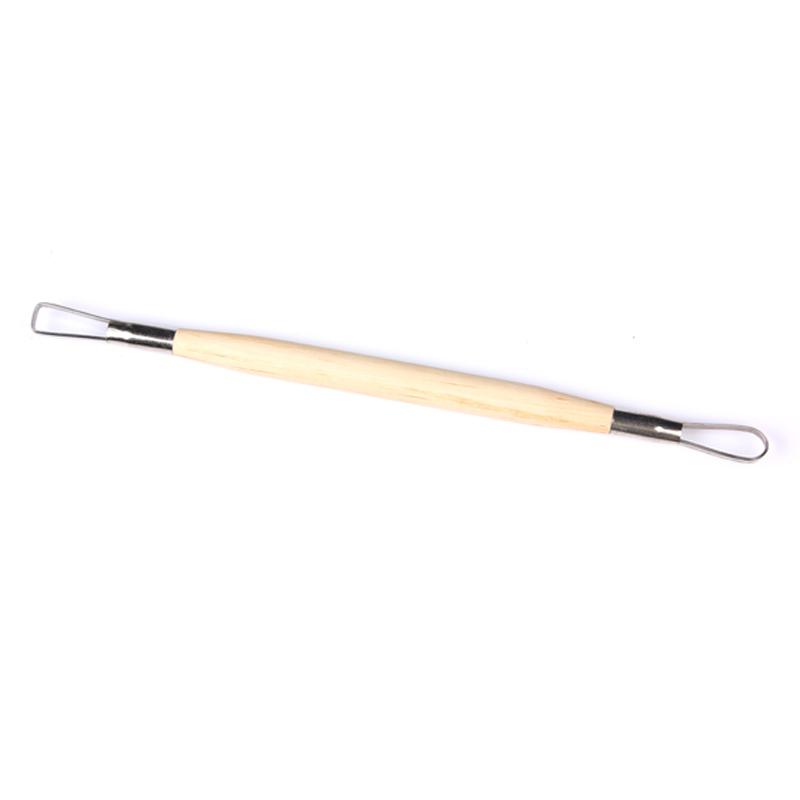 6 шт. деревянная ручка восковая керамика глиняная скульптура инструмент для резьбы DIY ремесленный набор деревянный нож отличный