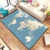 Map Carpet  Kitchen Mats for Floor Play Aera Mat Picnic Mat Camping Cushion Floor Mat  Living Room Rug Game Area Mat Room Decor