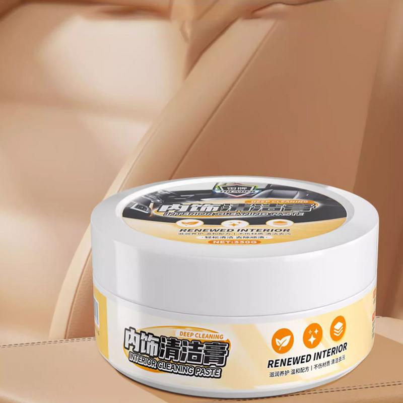 Мощный крем для восстановления кожи автомобиля 330 г. Паста для ухода за кожей автомобиля, средство для удаления пятен из салона автомобиля, аксессуары для чистки автомобиля