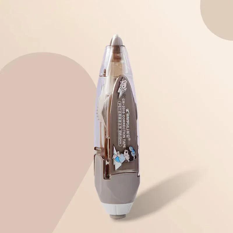 Корректирующая лента цвета Моранди Кавайная белая коррекционная лента Очаровательные корейские канцелярские принадлежности Сменная сердцевина Школьные офисные принадлежности