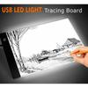 A4 Copy Desk Led Luminous Board Animation Copy Through Writing Desk Painting Drawing Board