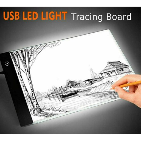A4 Copy Desk Led Luminous Board Animation Copy Through Writing Desk Painting Drawing Board