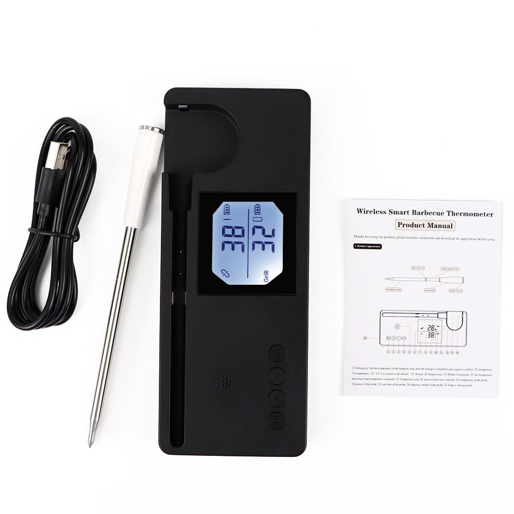 Bluetooth Wireless Meat Food Thermometer Oven Grill BBQ Steak Temperature Meter Barbecue Accessories Kitchen Cooking Tool