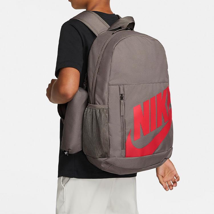 New Nike Polyester Backpack Regular Men's Dark Gray BA6030-029