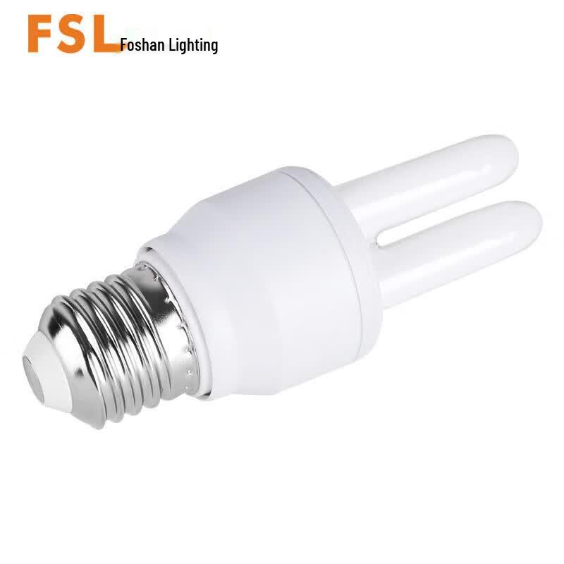 FSL T4 E27 U-Tube Energy-Saving Fluorescent Bulb