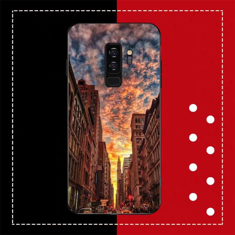 Чехол для телефона «Нью-Йорк Таймс-сквер» для Samsung A51 A30s A52 A71 A12 для Huawei Honor 10i для OPPO vivo Y11