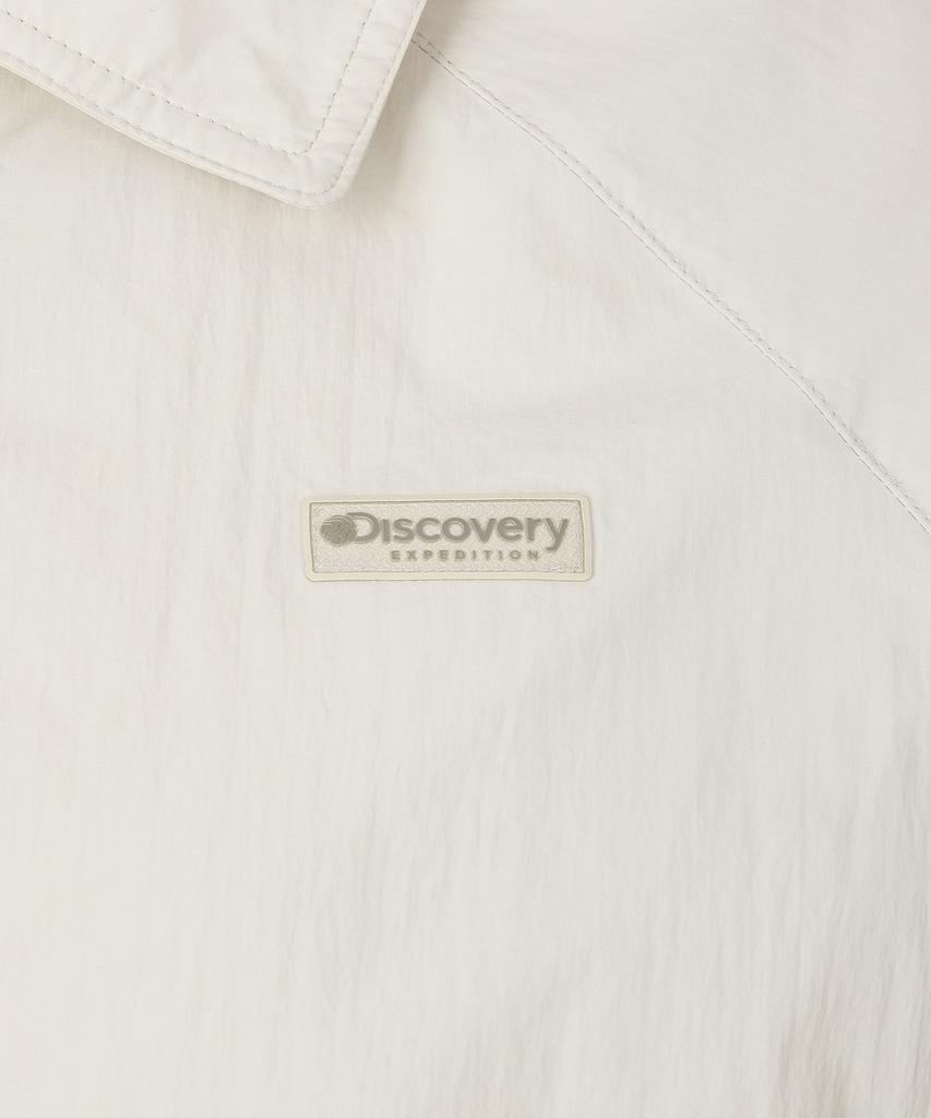 Женская укороченная ветровка Discovery Expedition с воротником Freshvent (слоновая кость)