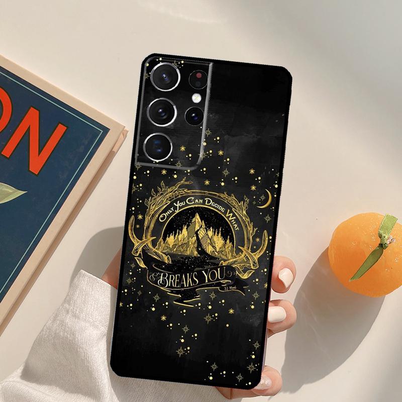 Ярость Сара Дж. Маас Двор тумана Чехол для телефона для Samsung Galaxy S24 S25 S26 Ultra S20 S21 S22 S23 Plus S10 S25 FE Задняя крышка