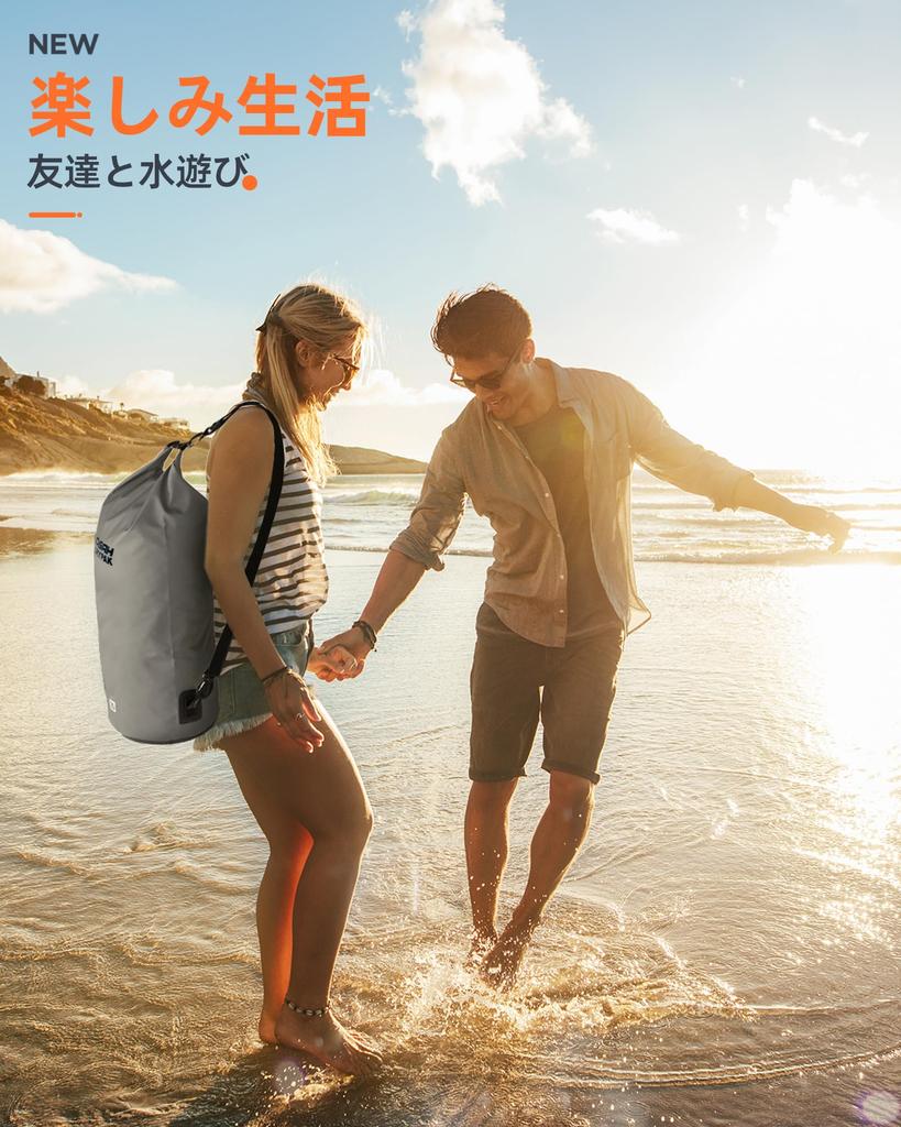 Сумка-гермомешок Водонепроницаемая сумка Сумка для вещей Морская водонепроницаемая сумка Тип бочки Уличная сумка Водонепроницаемая Пыленепроницаемая Рафтинг 5 л 10 л 20 л Альпинизм Рыбалка Спортзал Улица