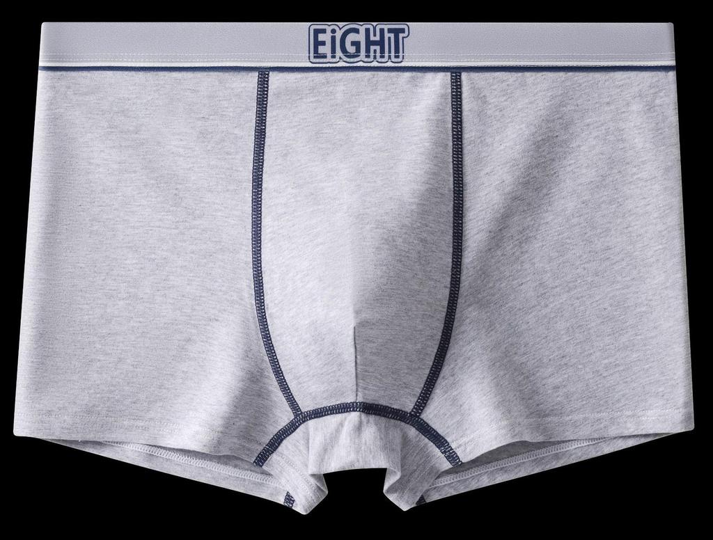 7A Антибактериальное детское нижнее белье для мальчиков - Быстросохнущие, дышащие хлопковые боксеры-брифы