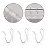 60pcs Heavy Duty Metal Curtain Hook Rustproof Drapery Pin Multipurpose Curtain Pin for Pinches Pleat Curtains In Homes