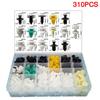 310PCS Boxed Mixed Car Door Bumper Panel Fender Retainer Push Rivet Fastener Clips With 30PCS Tool