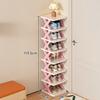 Yousheng Folding Shoe Rack Storage Organizer Strong Load-bearing Simple Installation Collapsible Multi-Layer Shoes Shelf