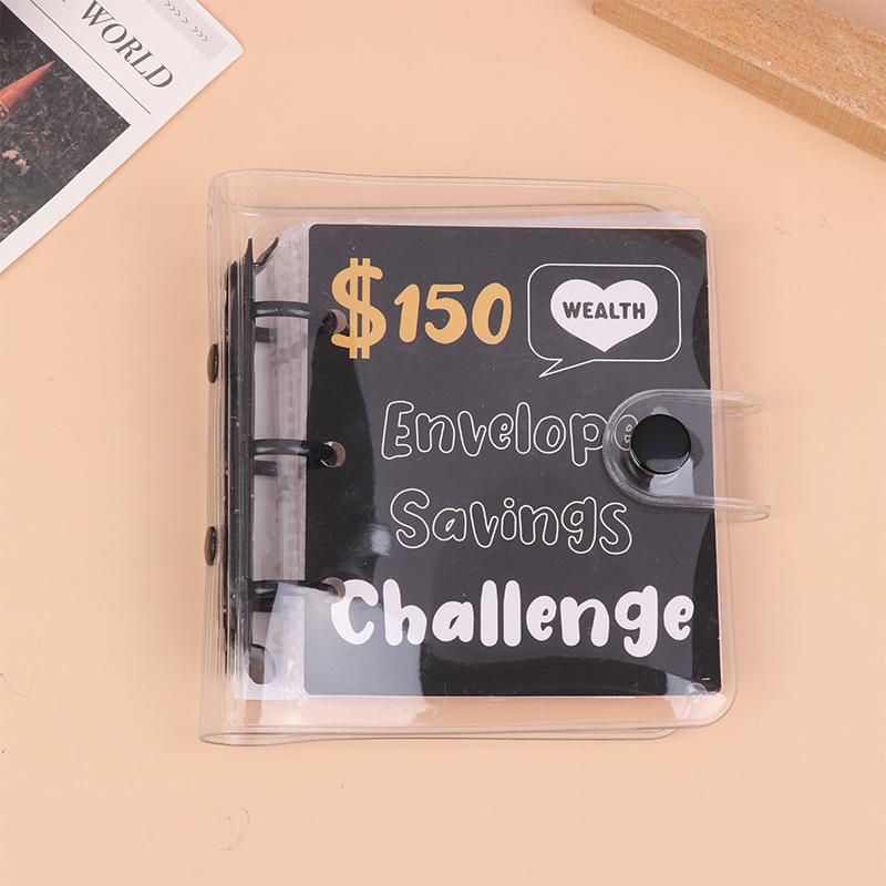Простая мини-папка для денег на 150/300/500/1000 долларов, накопительная папка для денег, бюджетная книга для хранения денег, папка для денег с конвертами