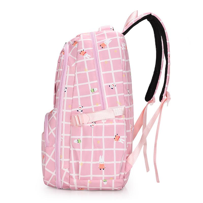 Women's Lightweight Backpack Girls Large Capacity Travel Backpack Printed Student School Bag