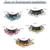 2 box Lashes Extension Luminous Eyelashes Thick Fluffy Lashes Full Strip Lashes  Women