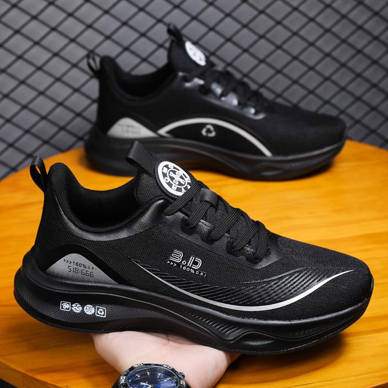 Летняя спортивная мужская обувь дышащая сетчатая обувь для бега мужская и женская парная обувь на мягкой подошве трендовая обувь