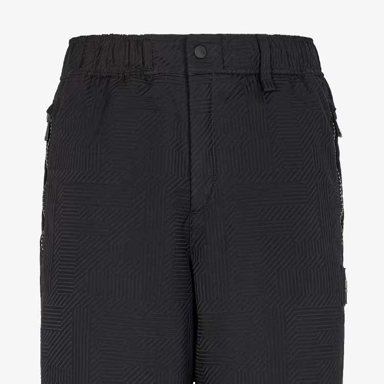 FENDI Ski Pants Men's Black FAB899APX4F0GME