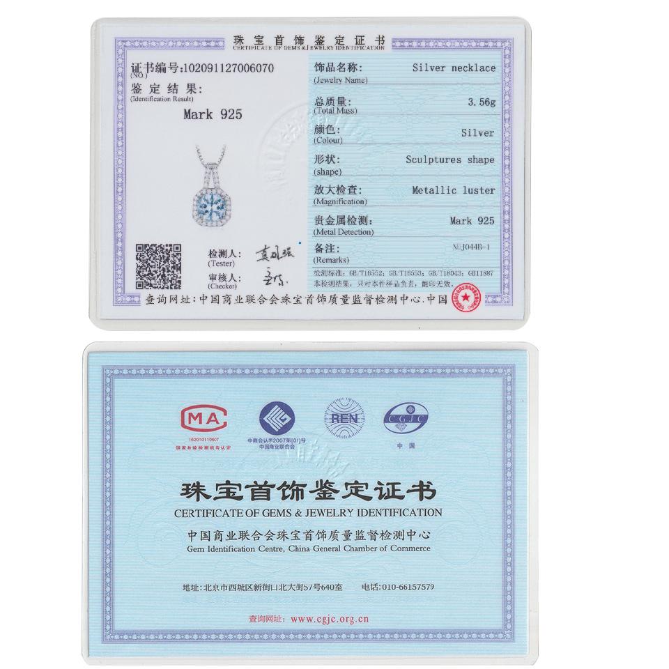 Umcho Created Sky Blue Topaz Gemstone  For Women Pendant Brand Fine Jewelry Gift for Wedding