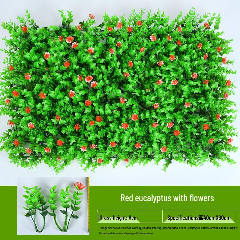 Artificial Eucalyptus Greenery Wall Panel