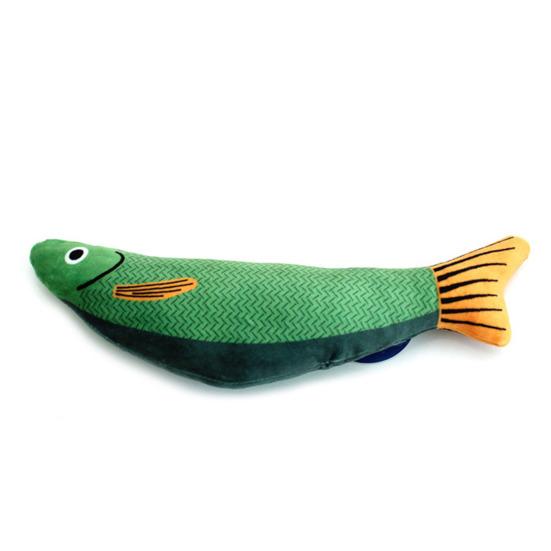 Catnip Toy with Built-in Bell Tail Persimmon And Tomato Shapes Cat Toy for Interactive Play Soft Chew-Resistant Plush Toys