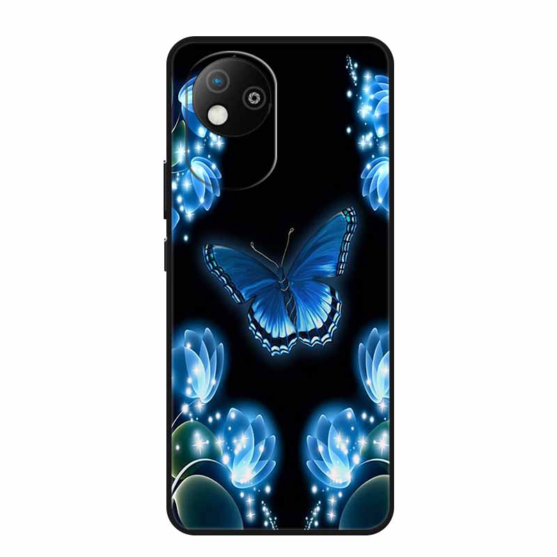 Чехол для ZTE BLADE A35 Lite Животные Мягкий Силикон ТПУ Чехлы для Телефона Задняя Крышка для ZTE BLADE A35Lite Ударопрочный Защитник Новый Capa