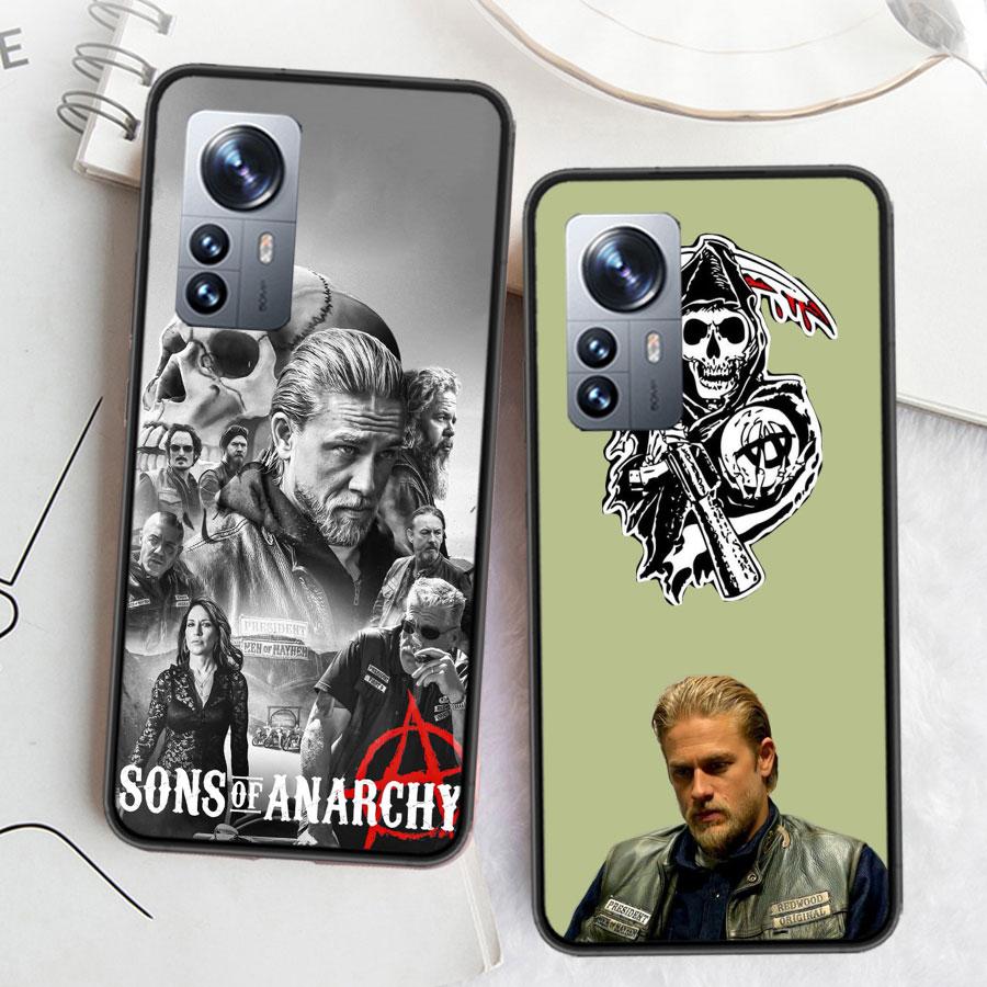 Sons of Anarchy Clear Phone For Xiaomi Poco X7 X6 X5 F6 F5 F7 Mi 14 Ultra 15 13 12 12X 12T 11T 10T Pro 11i 10 Lite Cover Case TP