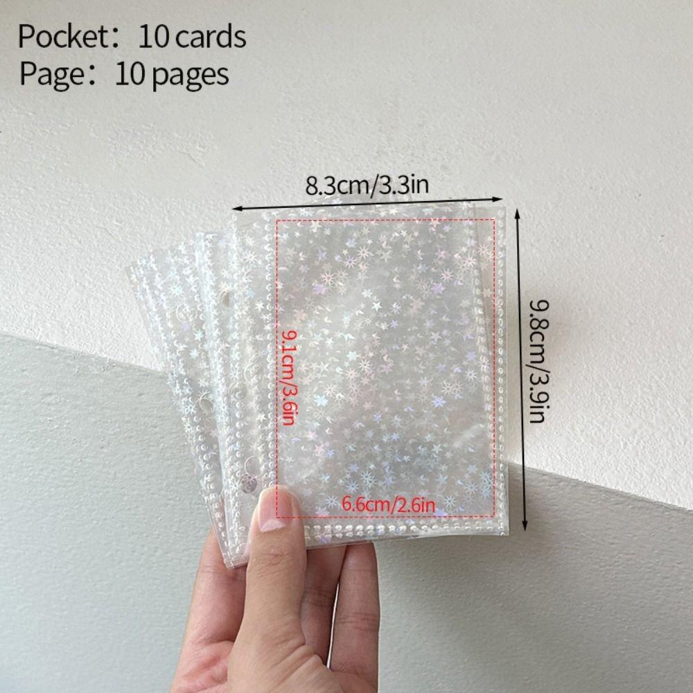 Альбом для фотографий с 3 кольцами, ПВХ альбом для фотокарточек, Новый альбом для коллекционирования карточек айдолов