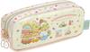 PT10401 Sumikkogurashi Food Twin Zipper Pen Pouch "Welcome! Kingdom"