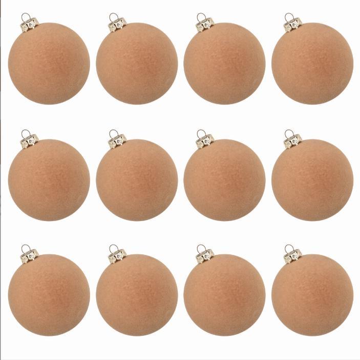 Бархат для рождественских украшений 12 шт. для украшения елки, каминной полки и окна